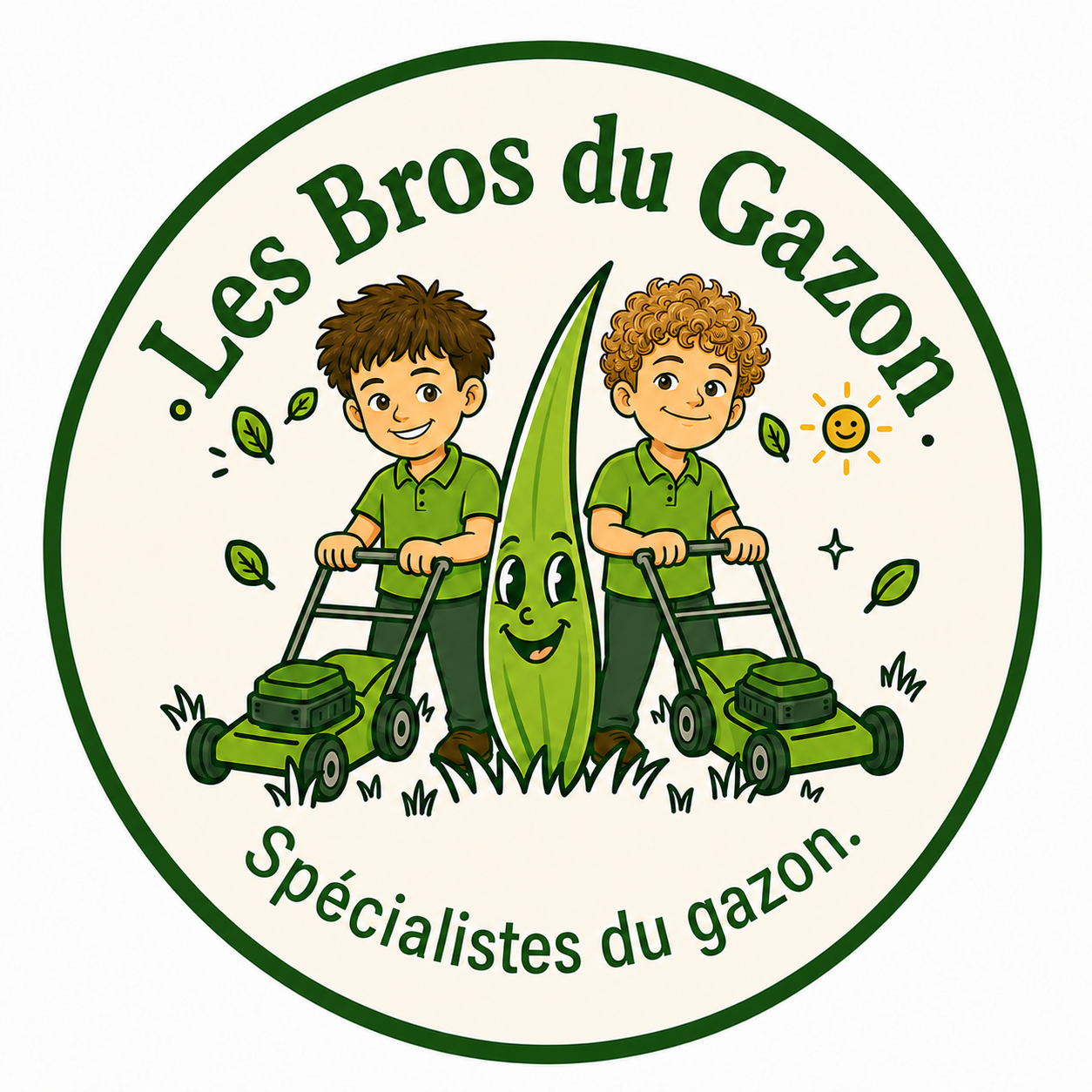 Logo Les Bros du Gazon
